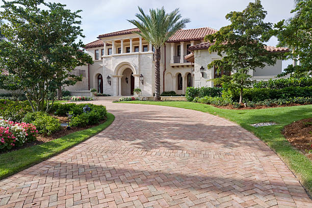 Permeable Paver Driveway in Three Rivers, TX